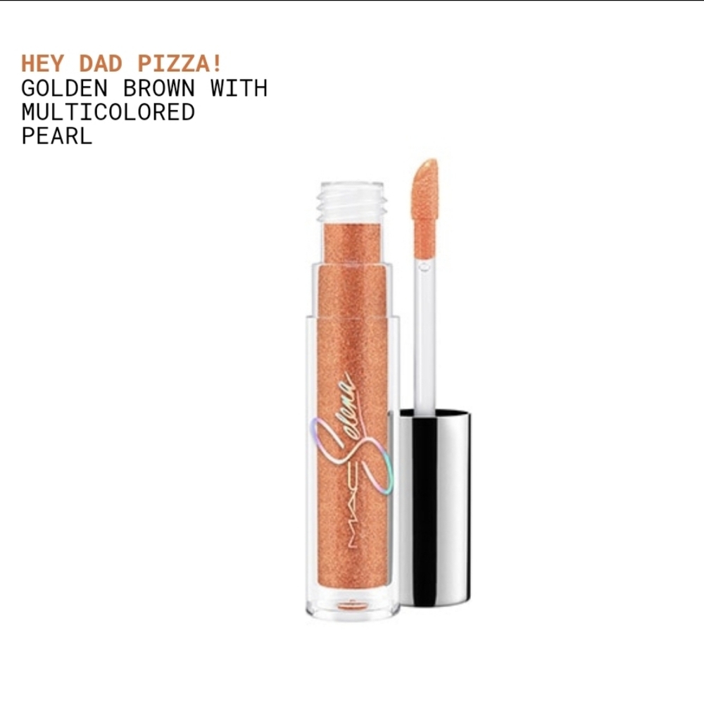 Mac Selena Lip glass (Hey Dad Pizza!)